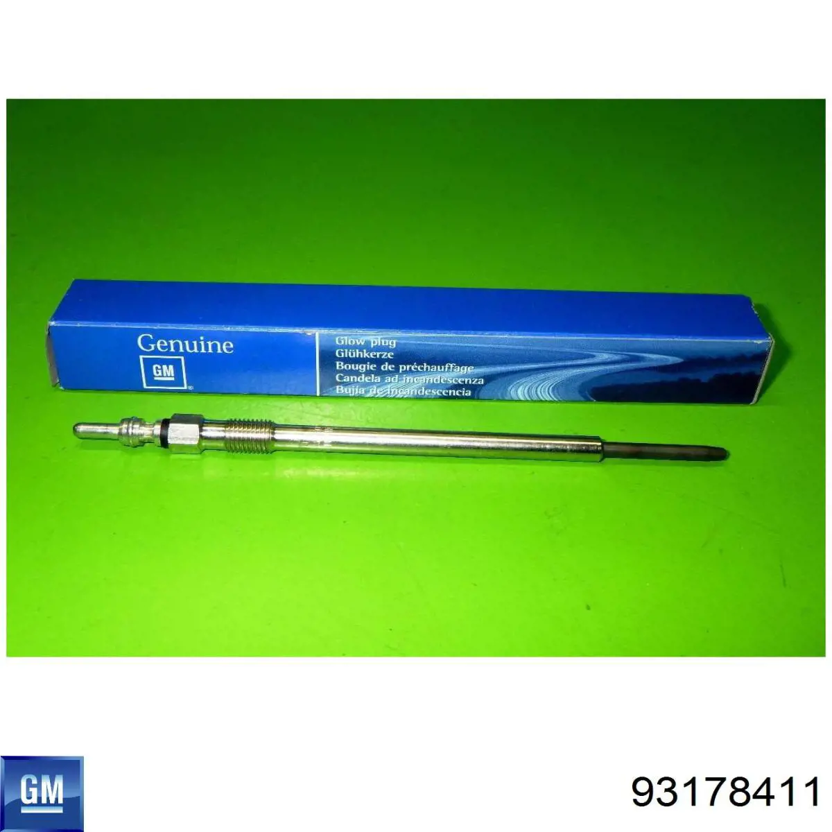 Свеча накала General Motors 93178411
