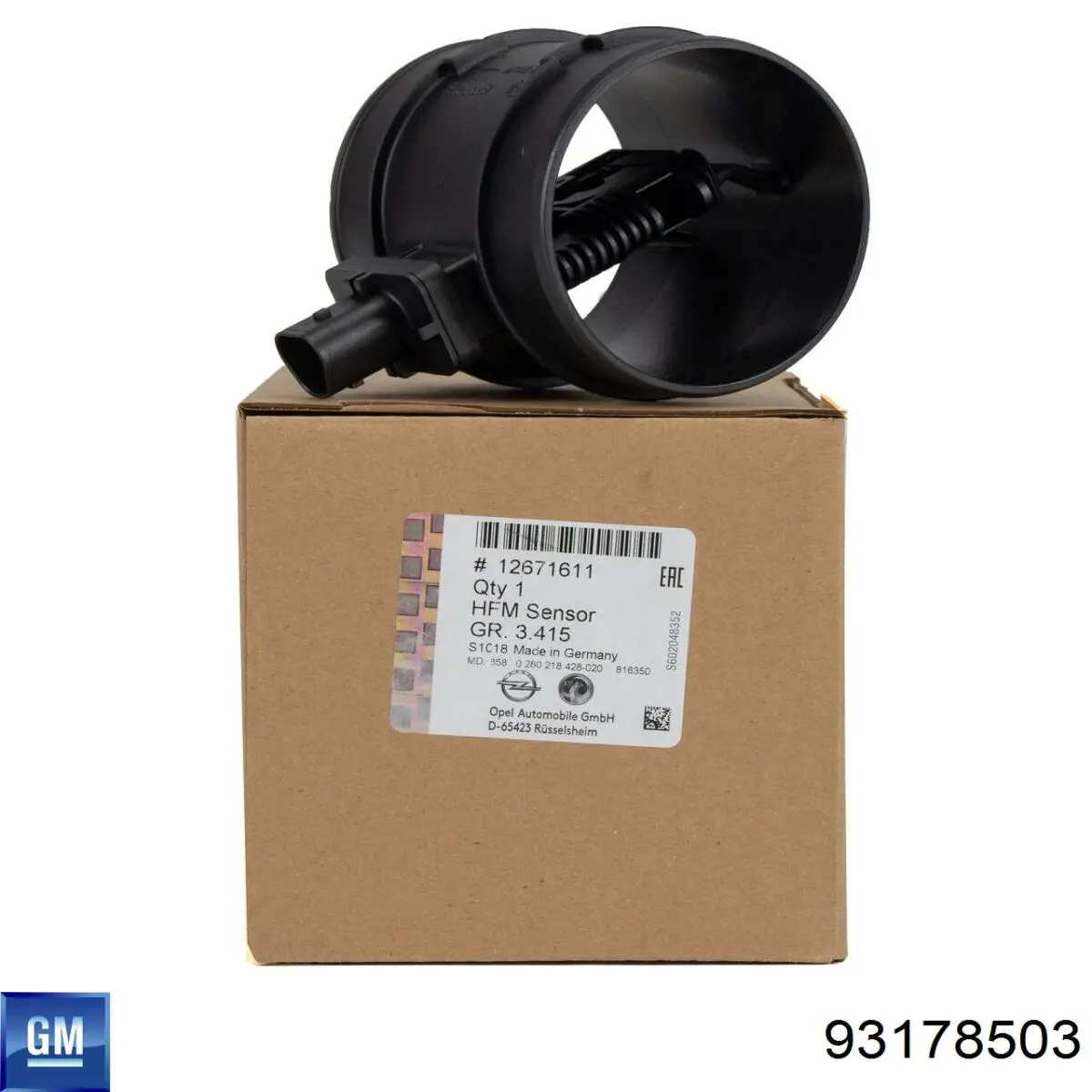93178503 General Motors Сальник коленвала двигателя, задний