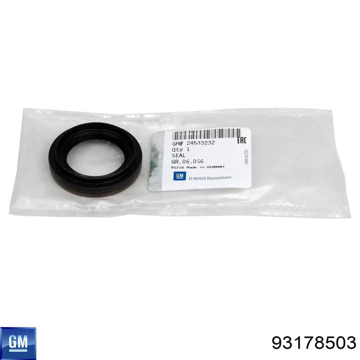 614965 General Motors Сальник коленвала двигателя, задний