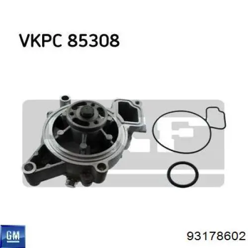 Помпа 93178602 General Motors