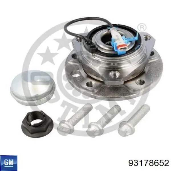 Передняя ступица 93178652 General Motors