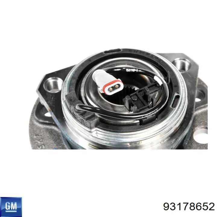 93178652 General Motors Ступица колеса передняя
