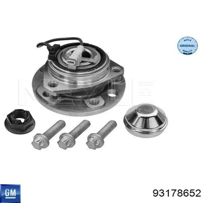 Купить 93178652 General Motors Ступица переднего колеса