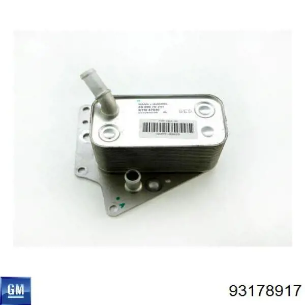 Радиатор масляный (холодильник), под фильтром General Motors 93178917 цена, от 73.25 USD