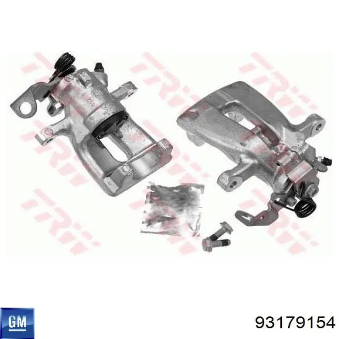 Задний левый суппорт General Motors 93179154 цена, от 46.95 USD