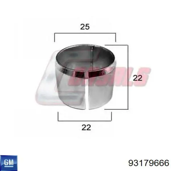 Пружина амортизатора General Motors 93179666 цена, от 19.00 USD