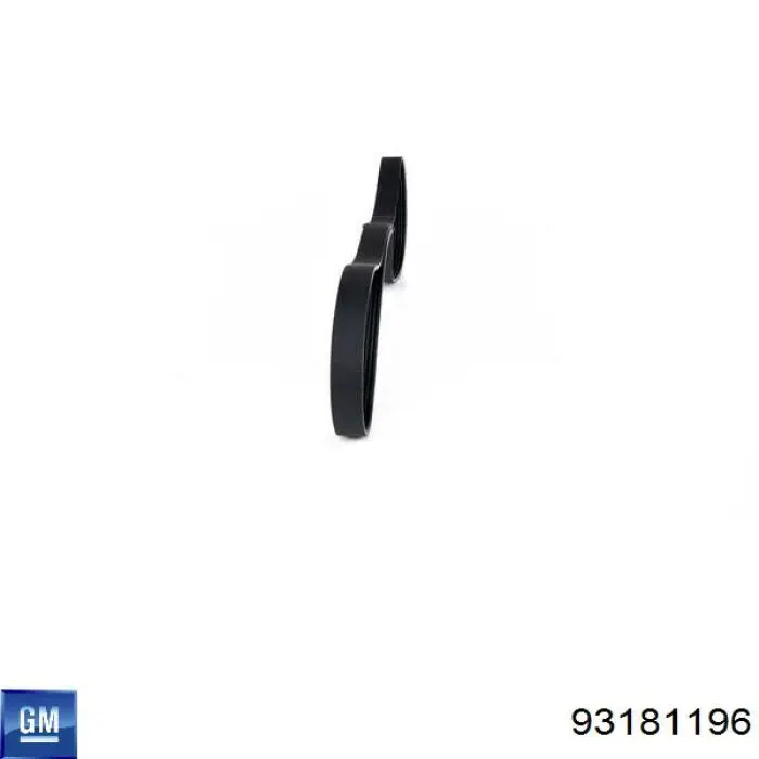 Ремень генератора 93181196 General Motors