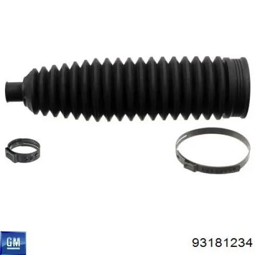 Пыльник рулевой рейки 93181234 General Motors