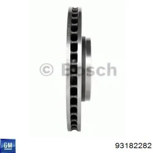 93182282 General Motors Диск тормозной передний