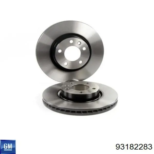 Тормоз дисковый передний General Motors 93182283 цена, от 44.93 USD