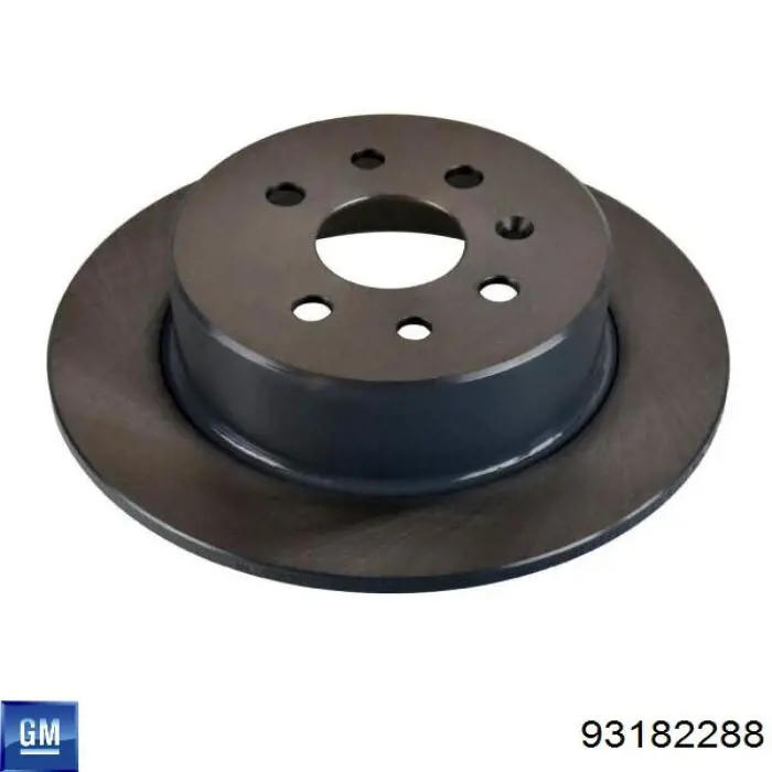 Тормозные диски 93182288 General Motors