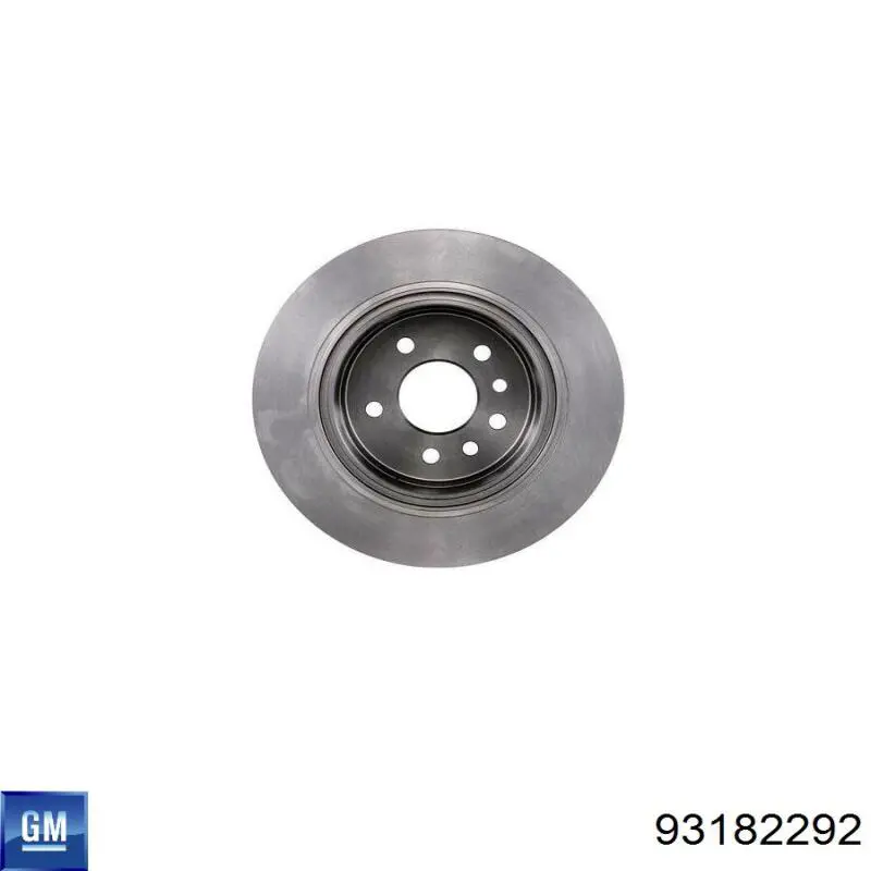 Купить 93182292 General Motors Диск тормозной задний
