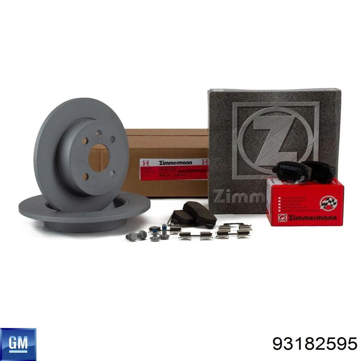 Купить 93182595 Opel Диск тормозной задний
