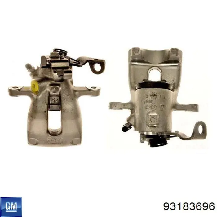 Суппорт задний левый 93183696 General Motors