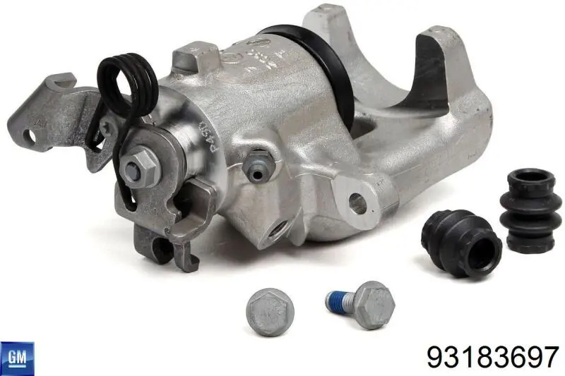 Тормозной суппорт правый задний General Motors 93183697 цена, от 57.46 USD