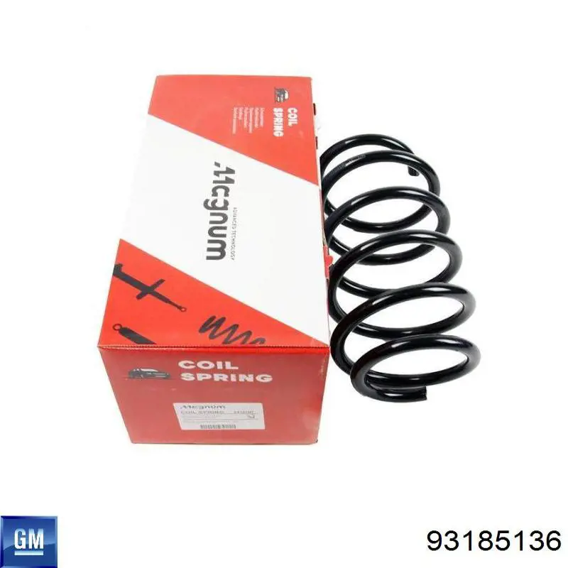Купить 93185136 General Motors Винтовая пружина подвеска