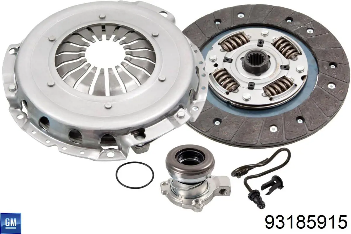 93185915 General Motors kit de embraiagem (3 peças)