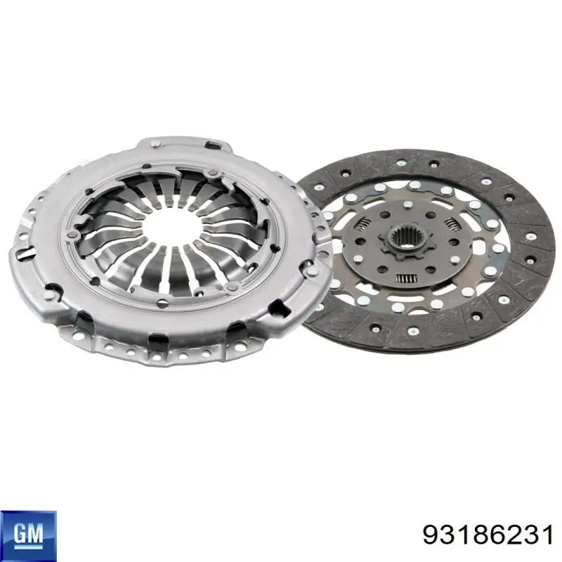 Диск сцепления Opel 55576165