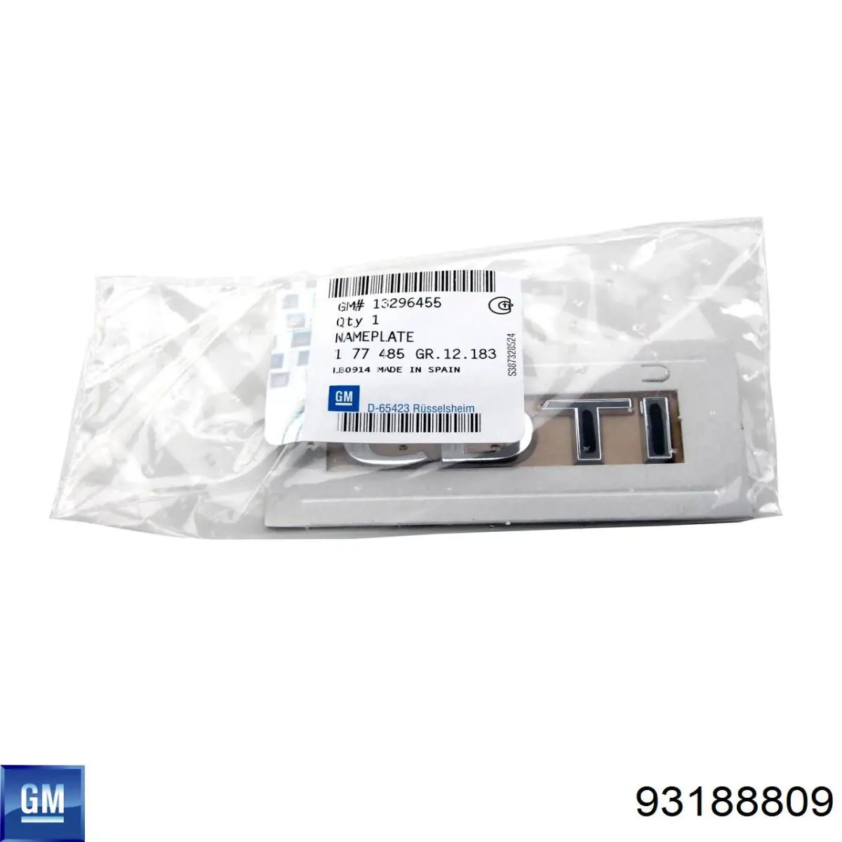 Купить 93188809 Opel 