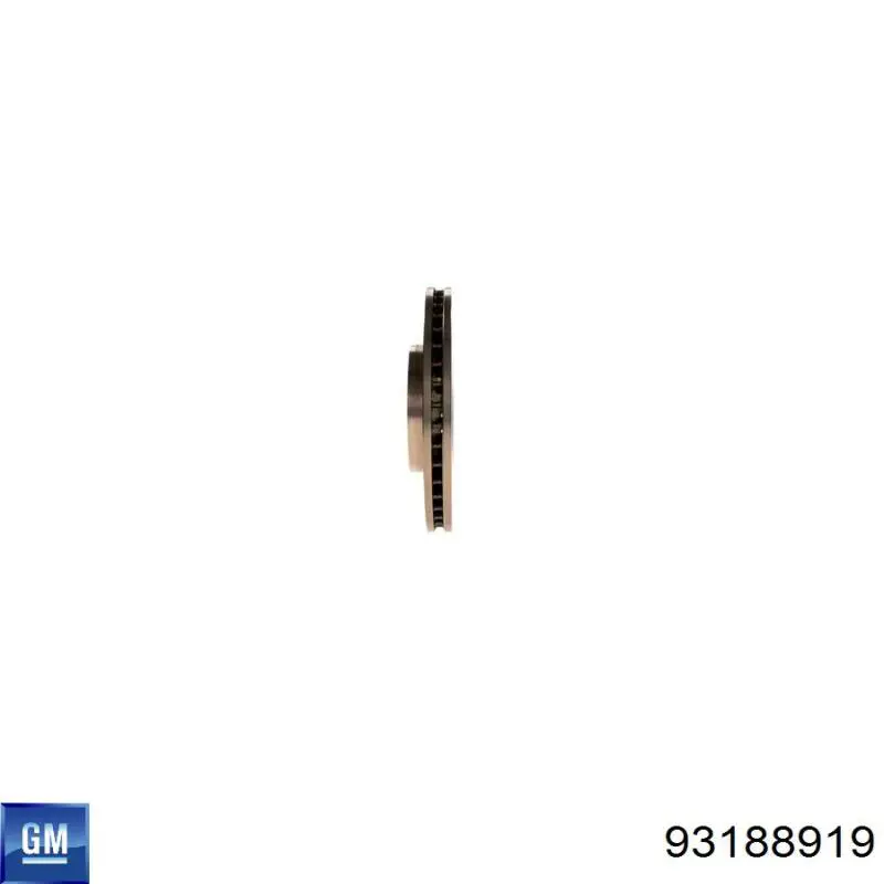 Тормоз дисковый передний General Motors 93188919 цена, от 31.85 USD