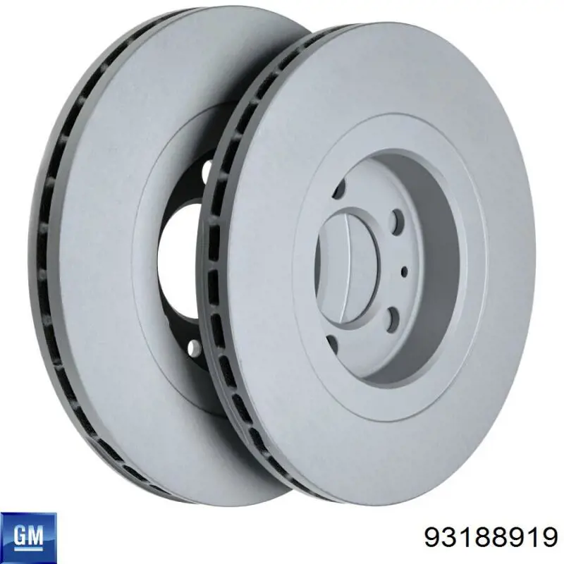 93188919 General Motors Диск тормозной передний