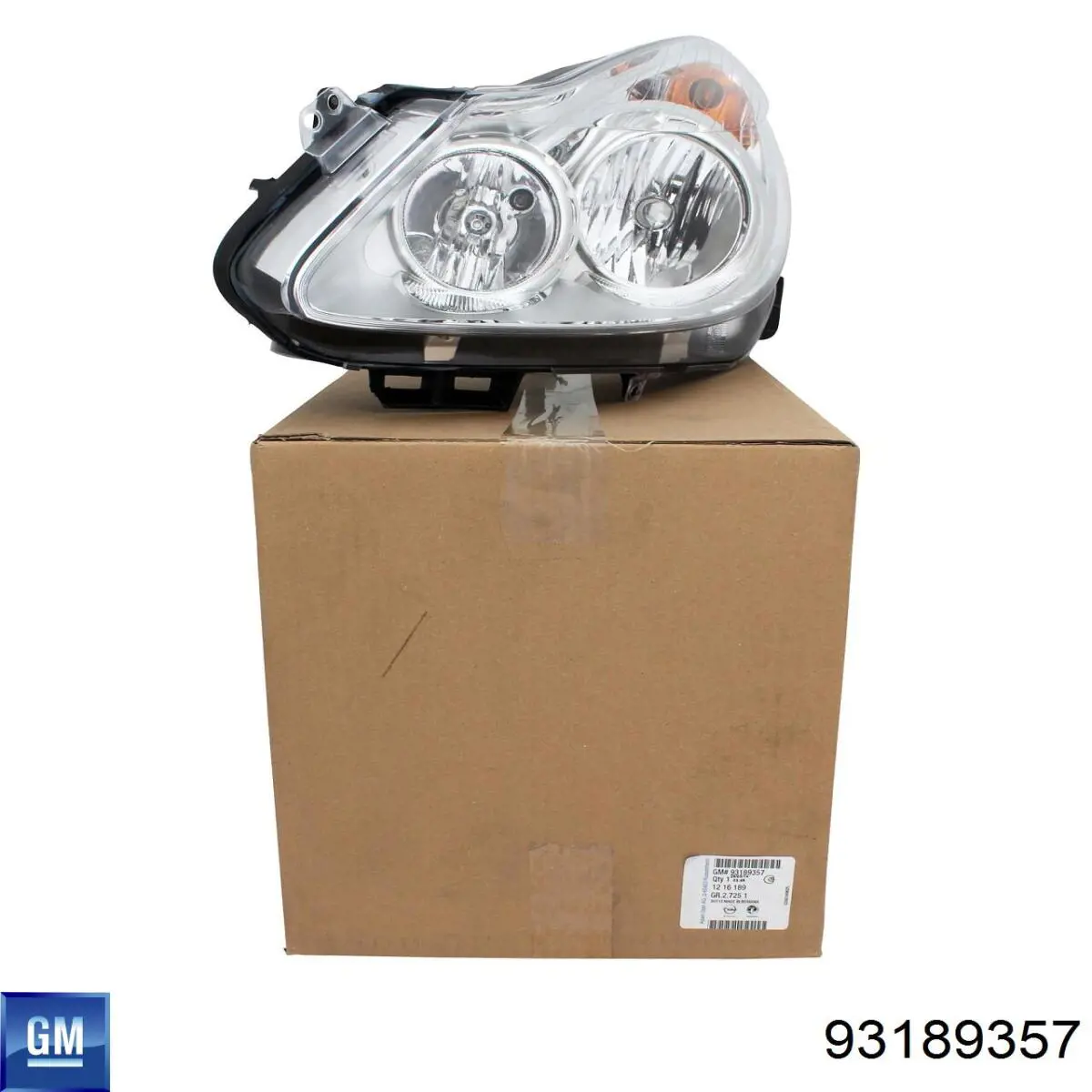 Купить 93189357 General Motors Фара левая передняя