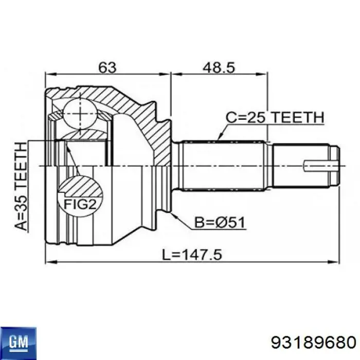 93189680 Opel 