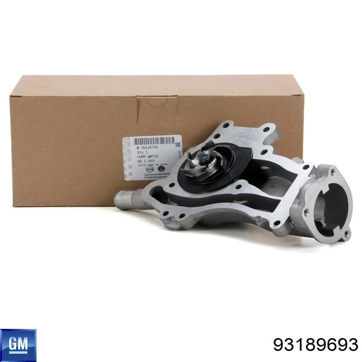93189693 General Motors Насос водяной