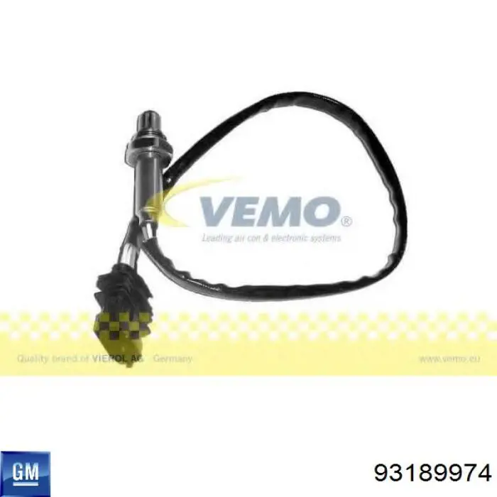 Купить 93189974 General Motors Датчик кислорода до катализатора