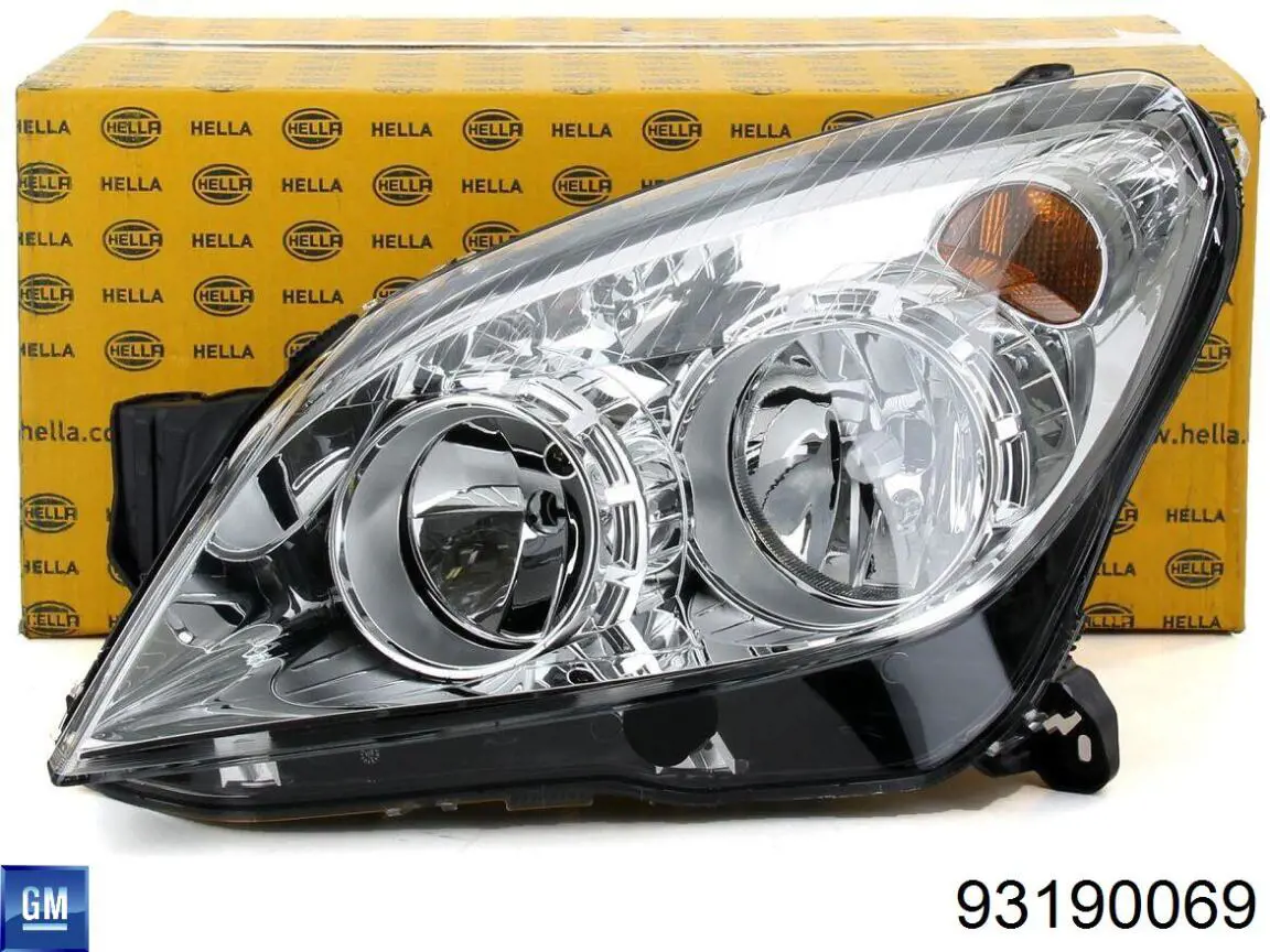 Фара левая General Motors 93190069 цена, от 103.47 USD