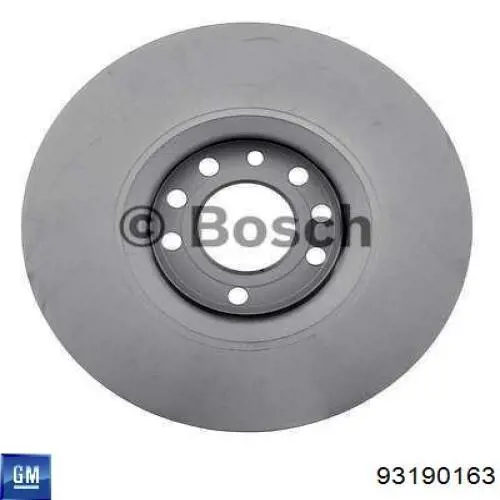 Передние тормозные диски 93190163 Peugeot/Citroen