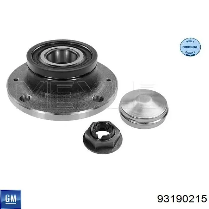 Задняя ступица 93190215 General Motors