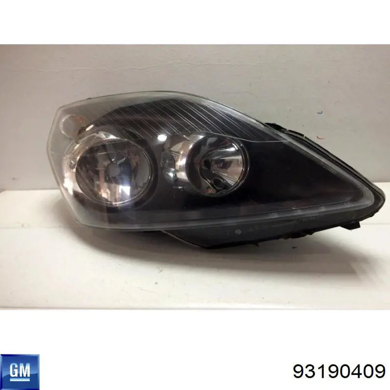 93190409 General Motors Фара передняя правая