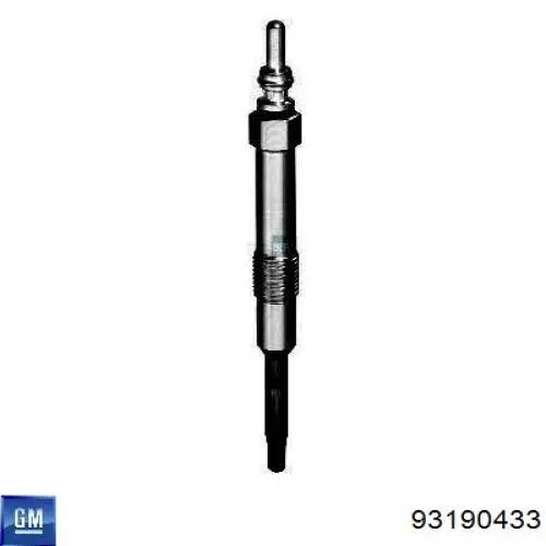 Свечи накала General Motors 93190433 цена, от 9.92 USD