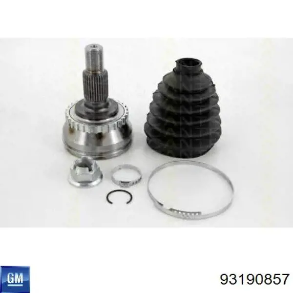 Граната колесная General Motors 93190857 цена, от 87.42 USD
