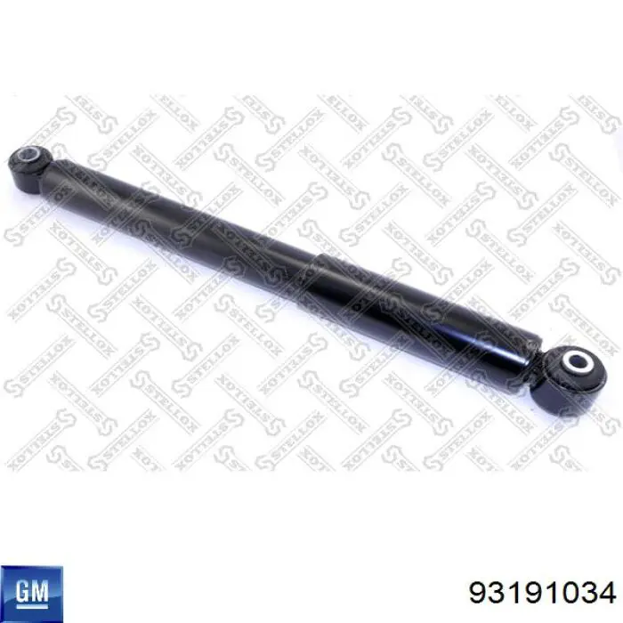 93191034 General Motors Амортизаторы задние