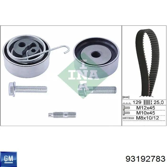 Комплект ГРМ KD142 Dolz