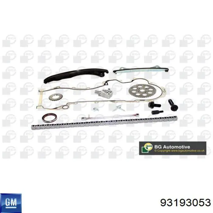 Успокоитель цепи ГРМ Opel 93177300