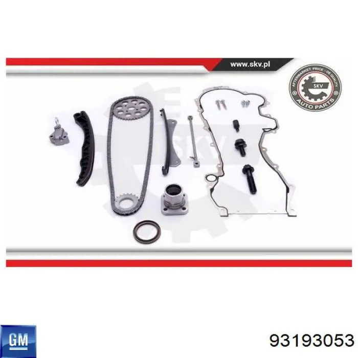 Купить 93177300 Opel Успокоитель цепи ГРМ