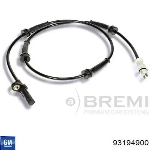 93194900 General Motors Датчик АБС (ABS) задний