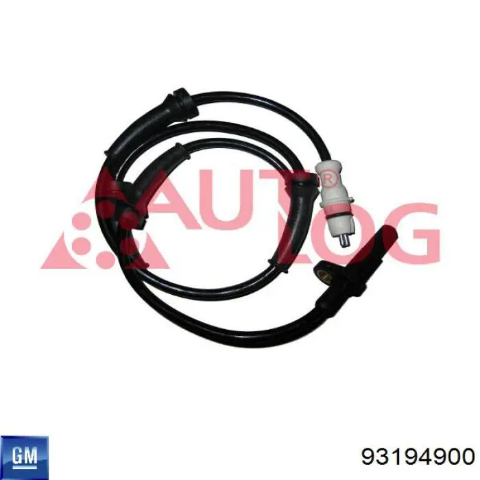 Купить 93194900 General Motors Датчик АБС задний