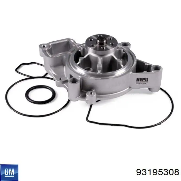 Купить 93195308 General Motors Насос охлаждения