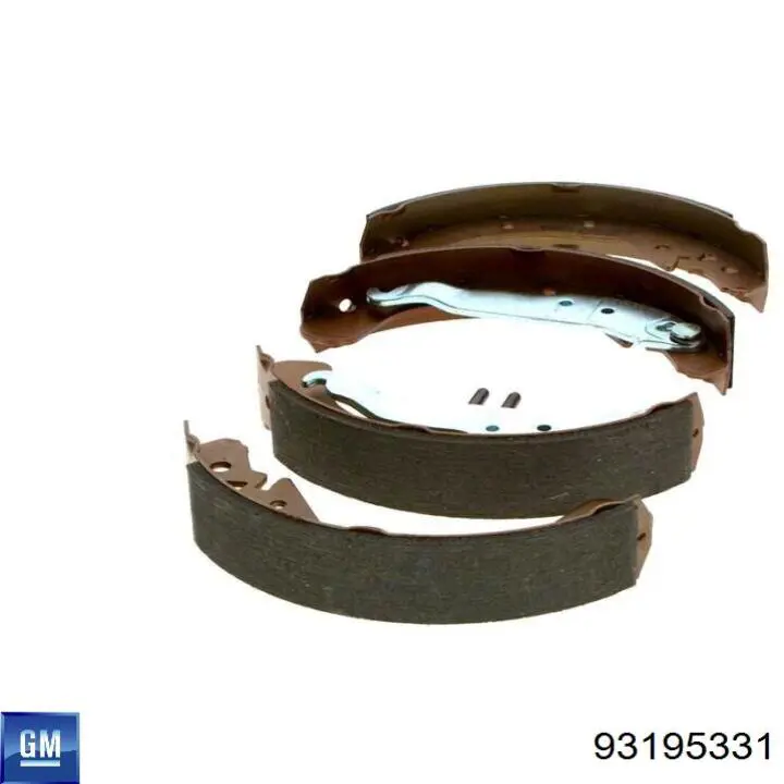 Тормоза рабочие задние ножные и тормозные барабаны General Motors 93195331 цена, от 24.37 USD