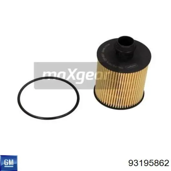 Фильтр масла General Motors 93195862