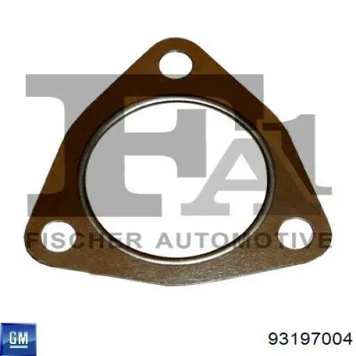 Кольцо приемной трубы глушителя 93197004 General Motors