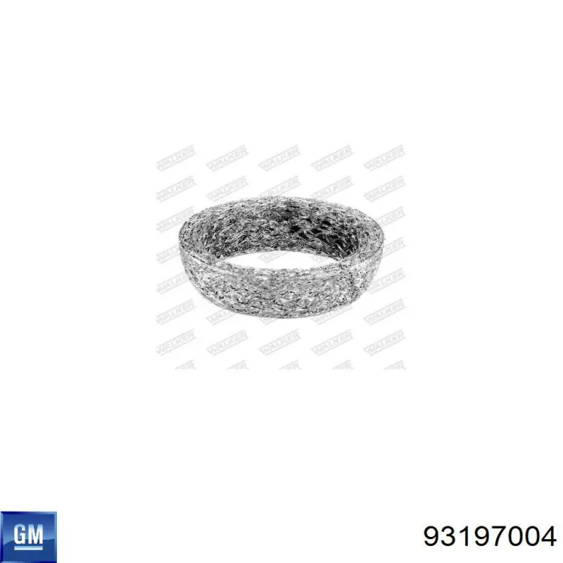 Купить 93197004 General Motors Прокладка приемной трубы