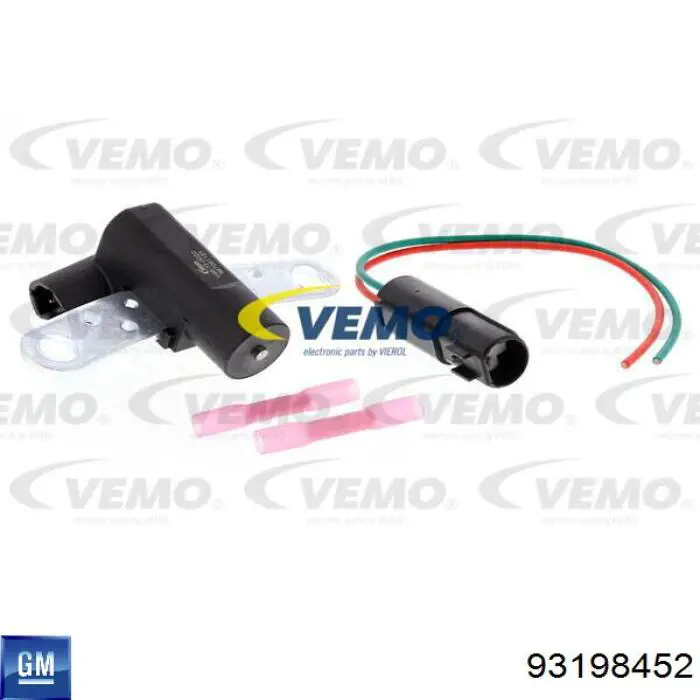 Sensor de posición del árbol de levas 93198452 General Motors