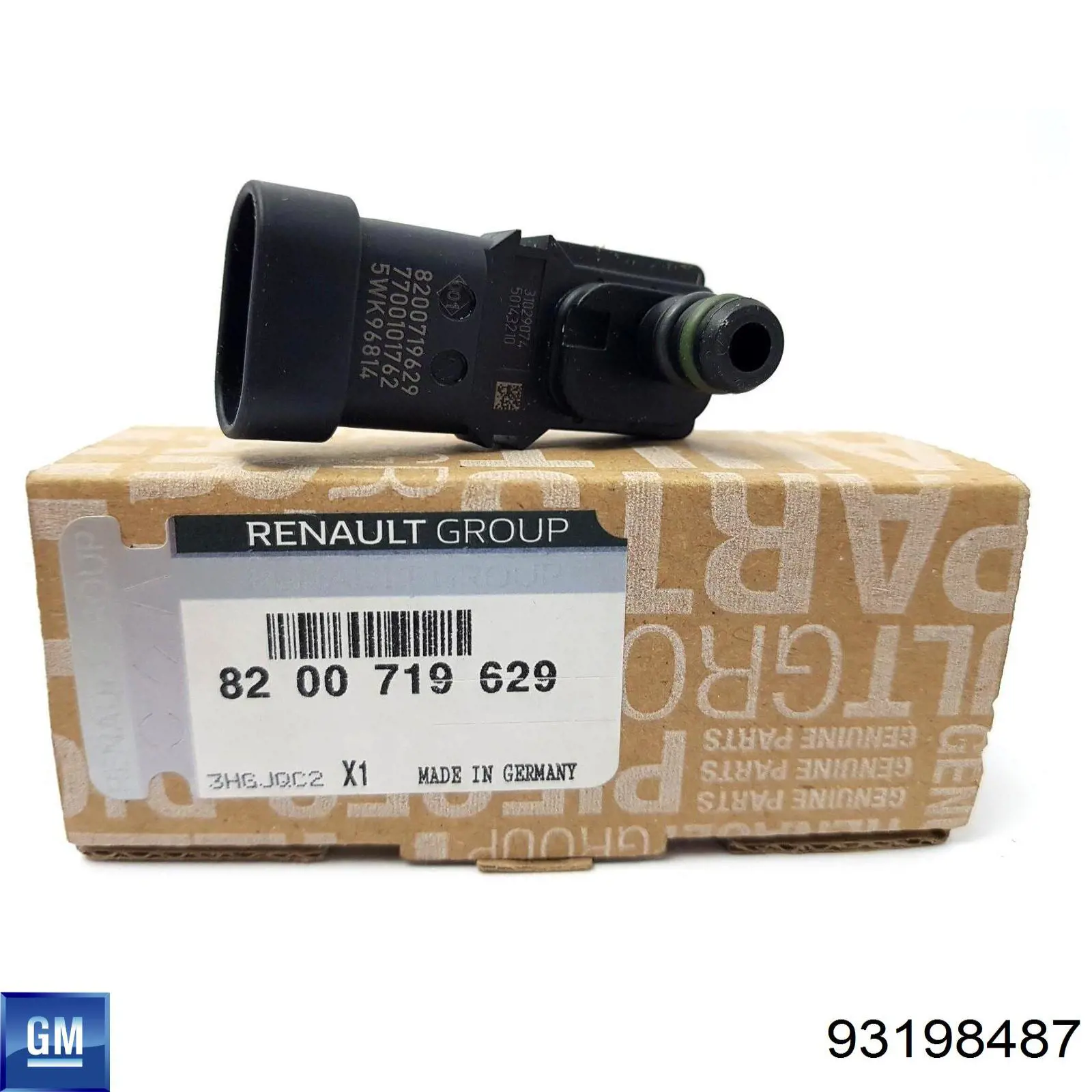 93198487 General Motors Датчик давления воздуха