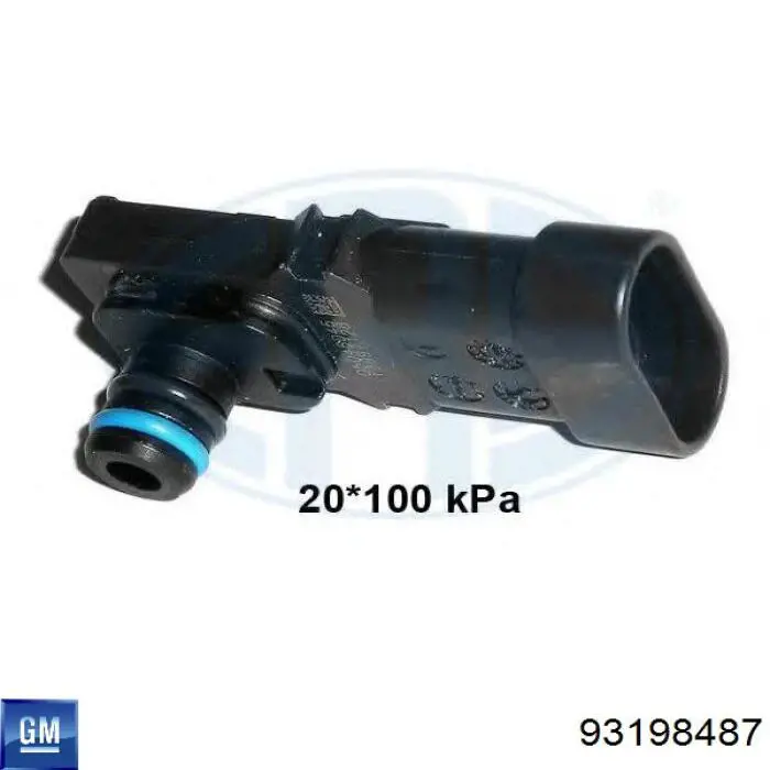 93198487 General Motors Датчик давления воздуха