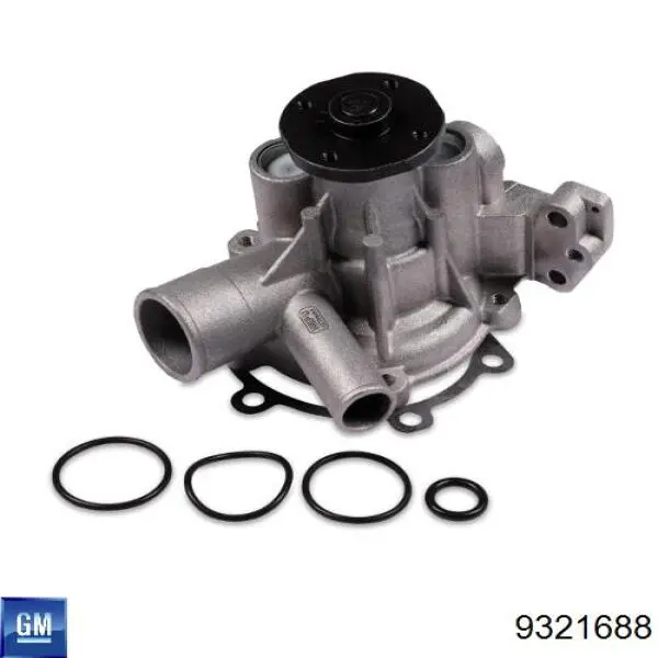 Помпа охлаждения General Motors 9321688 цена, от 35.36 USD